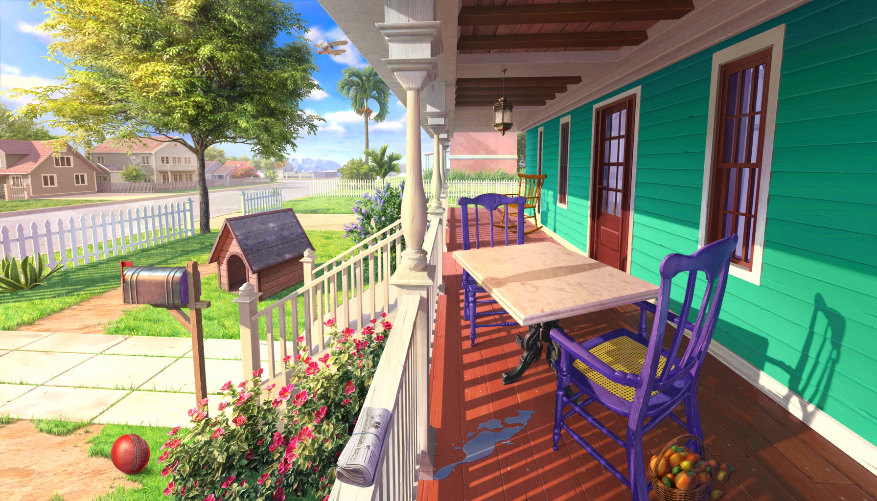 Scene background
