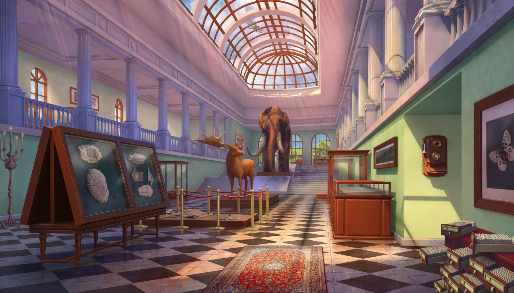 Scene background