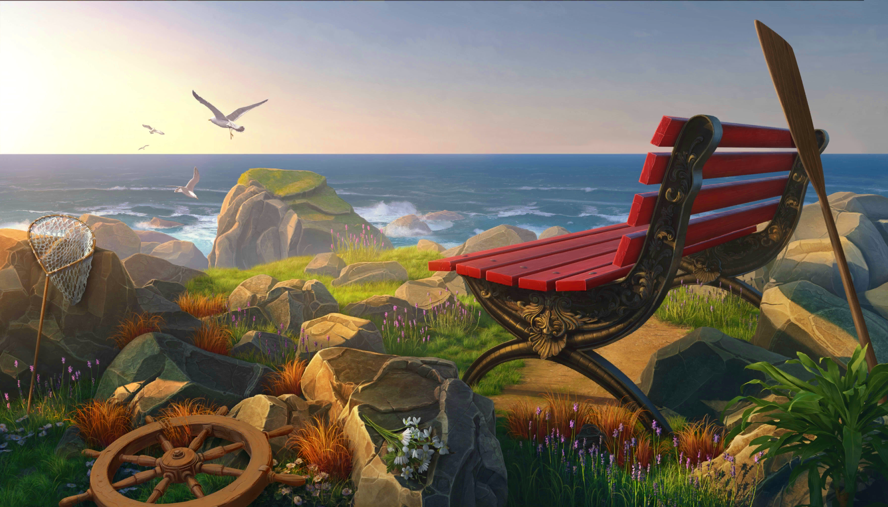 Scene background
