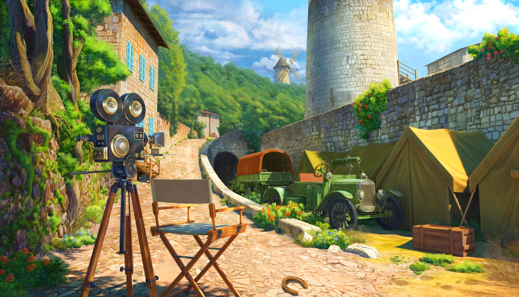 Scene background