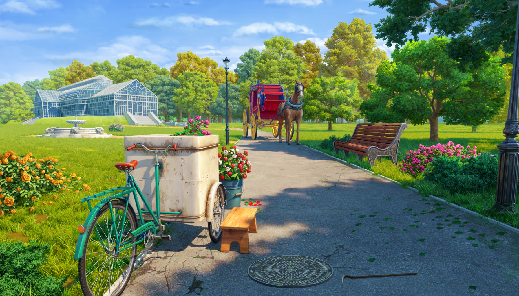 Scene background