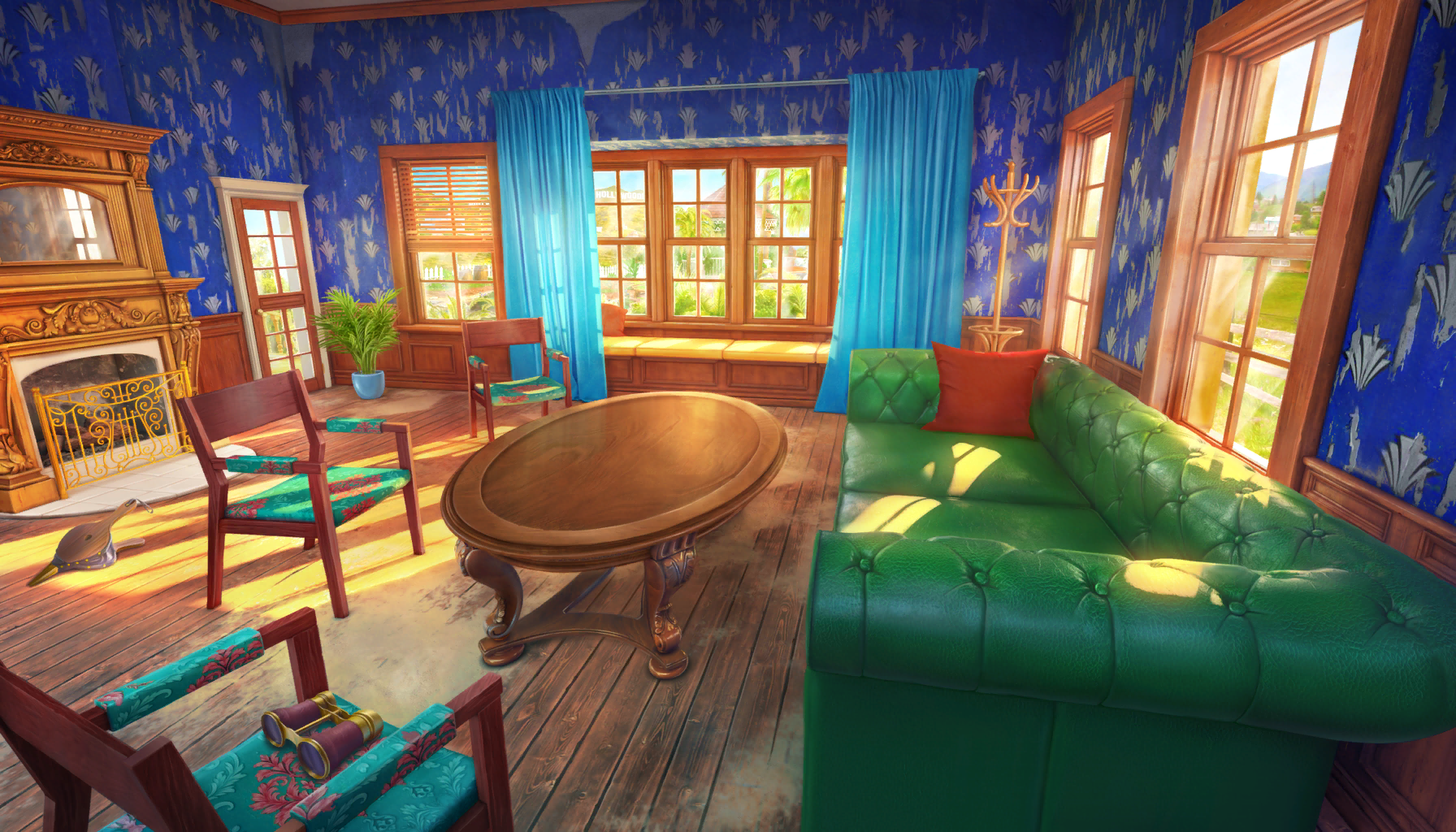 Scene background