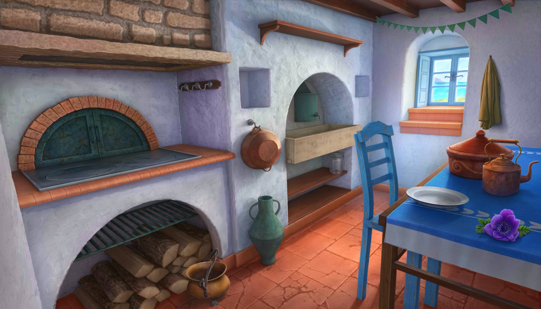 Scene background