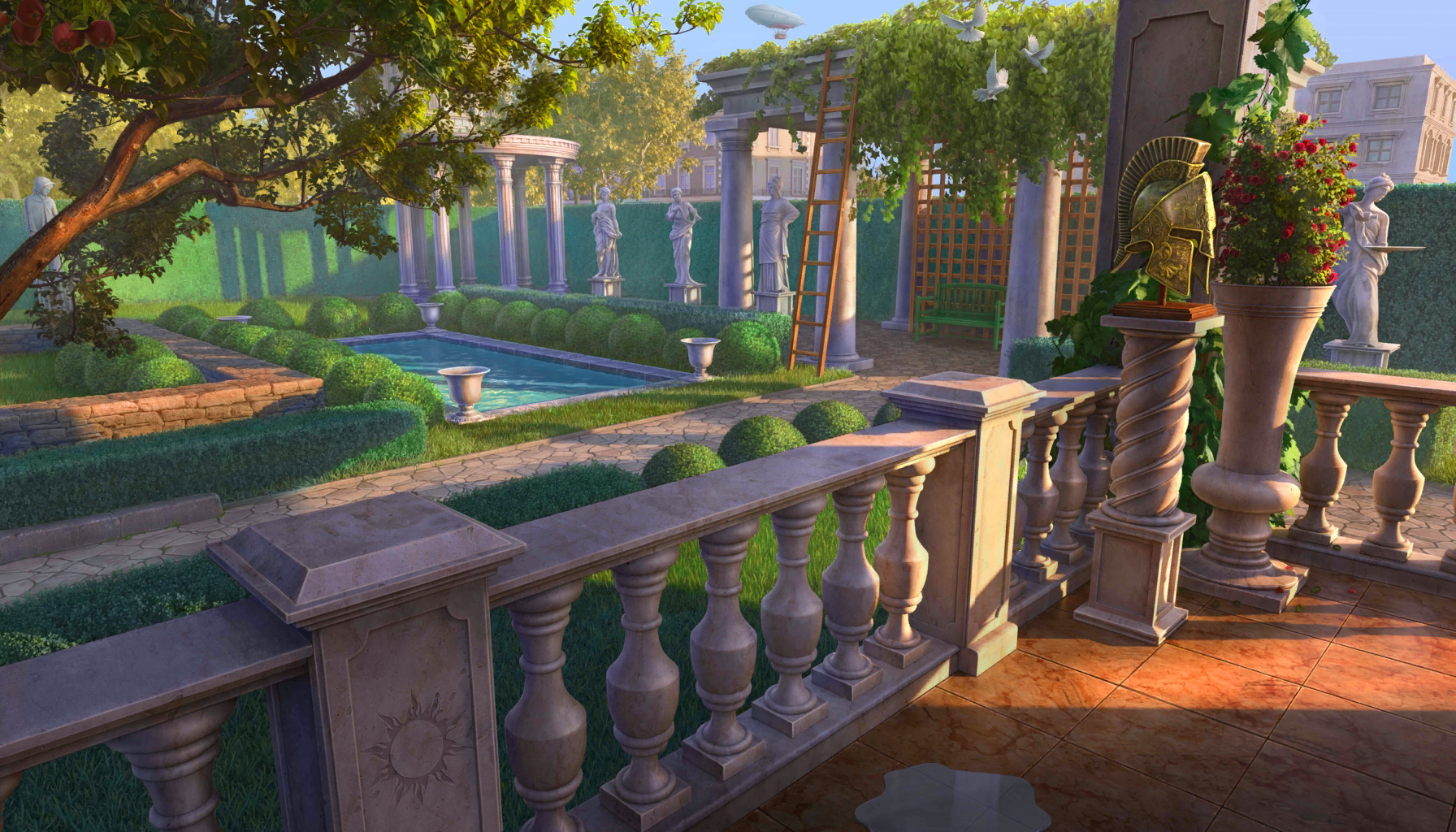 Scene background