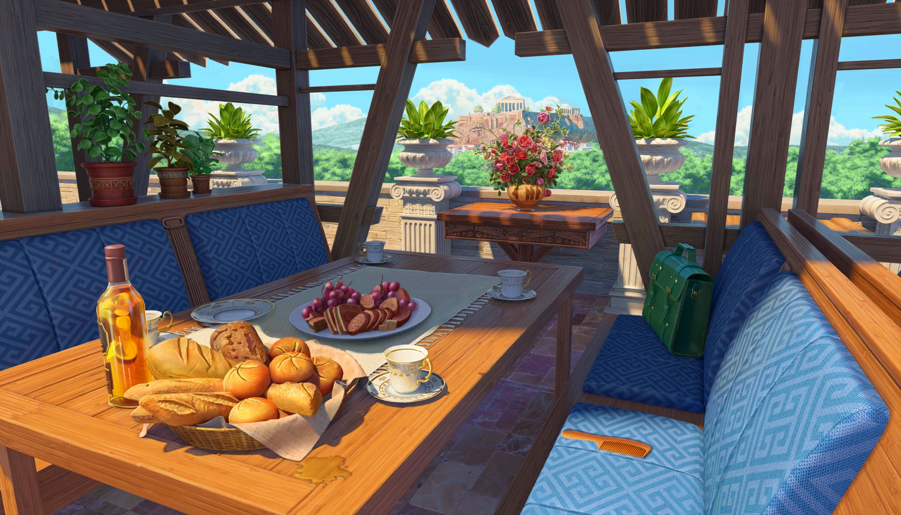 Scene background