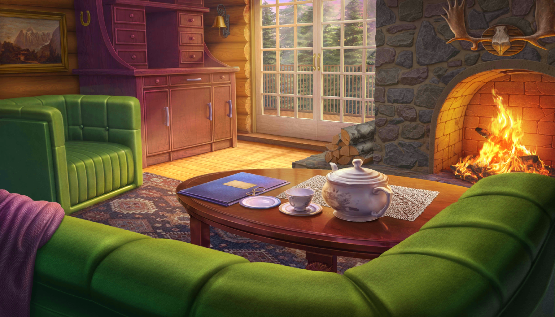 Scene background