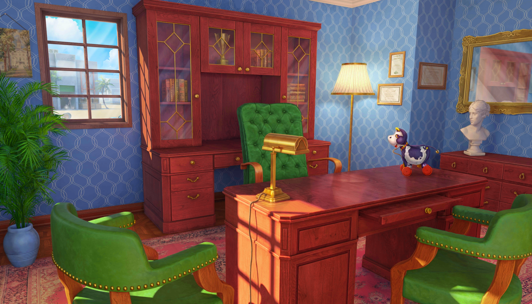 Scene background