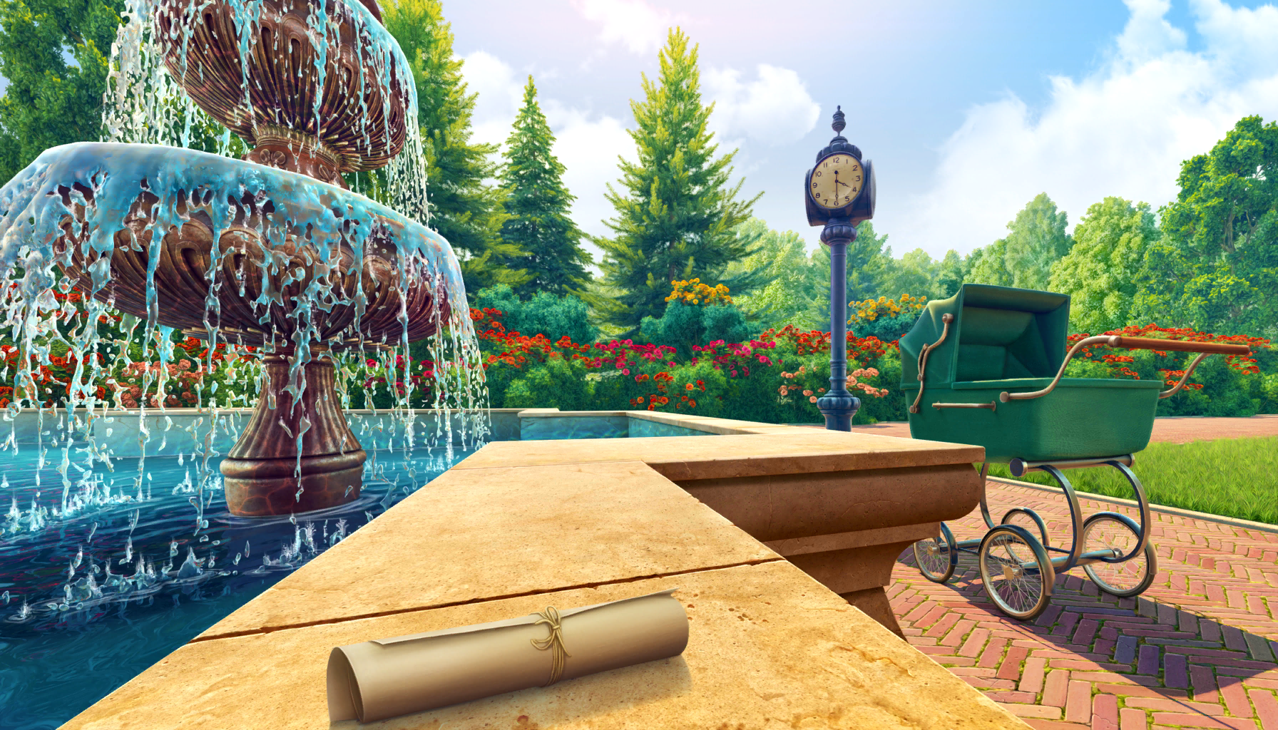 Scene background