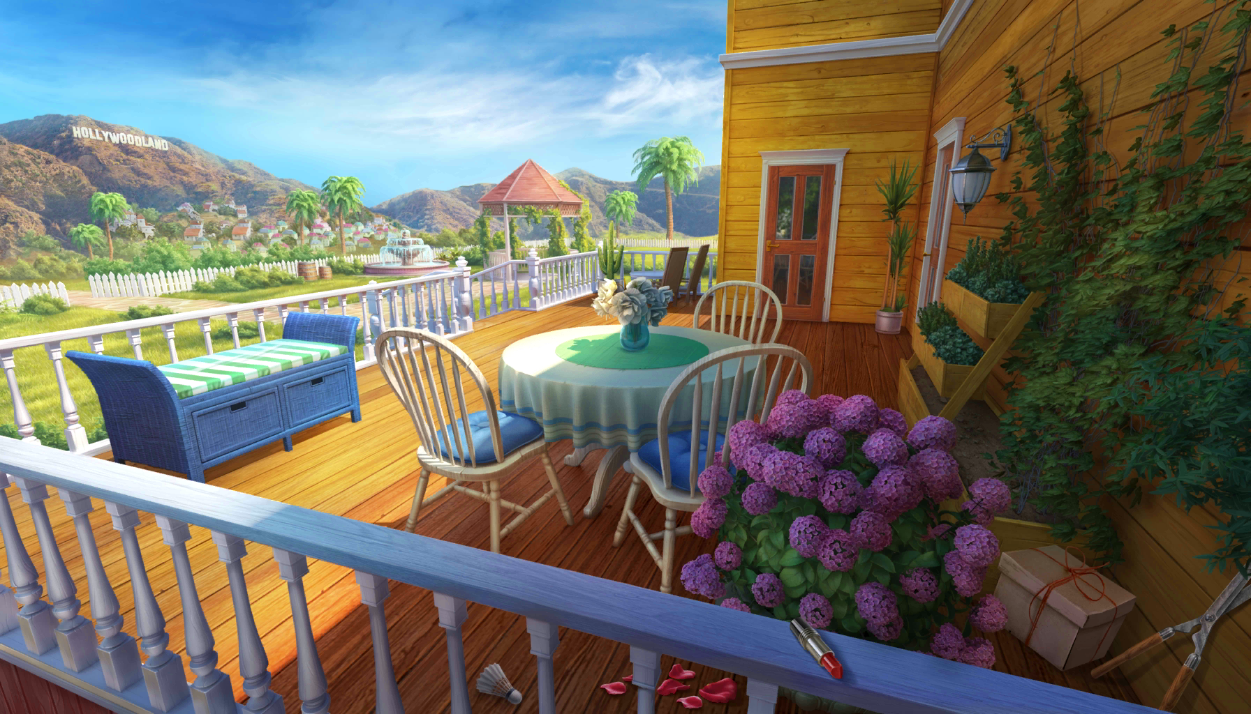 Scene background