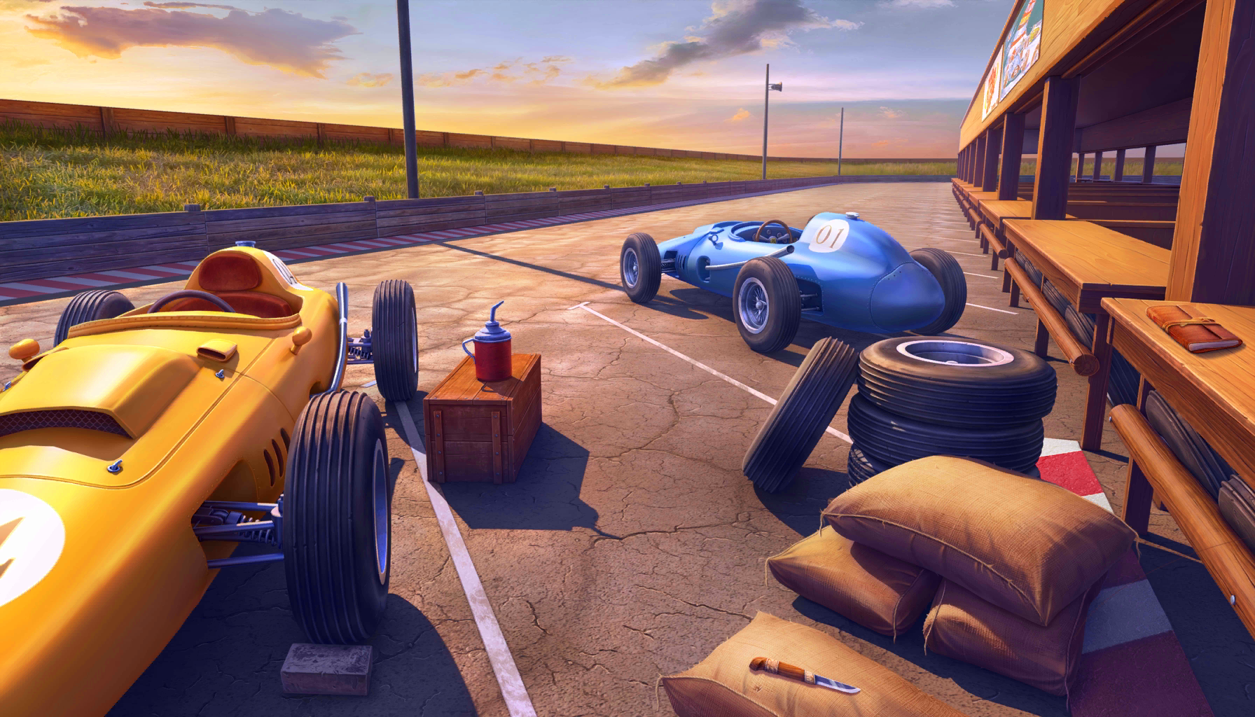Scene background