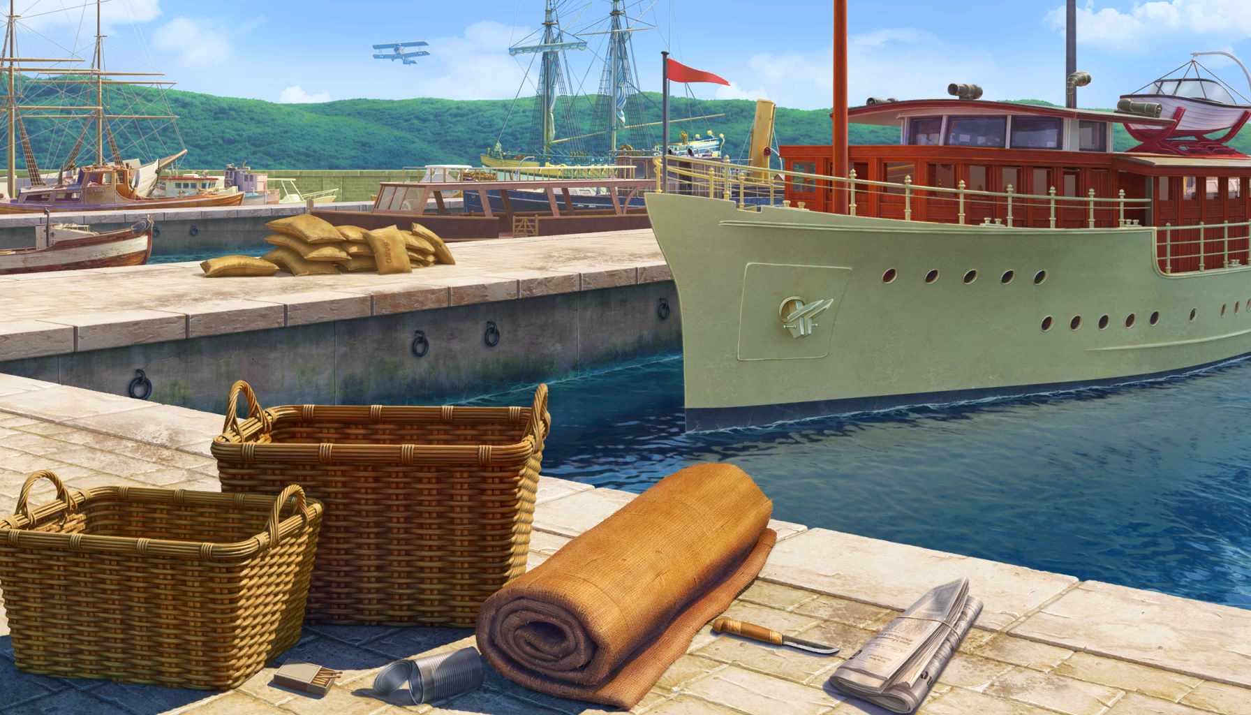 Scene background