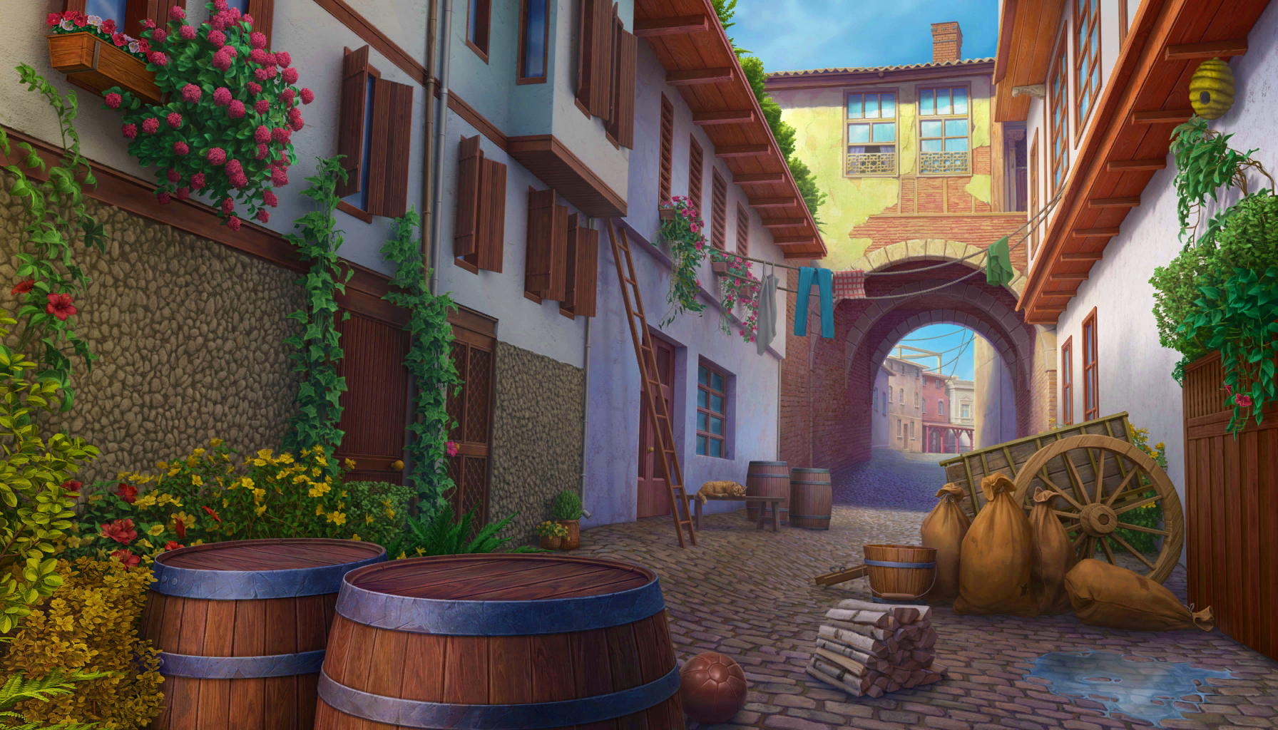 Scene background