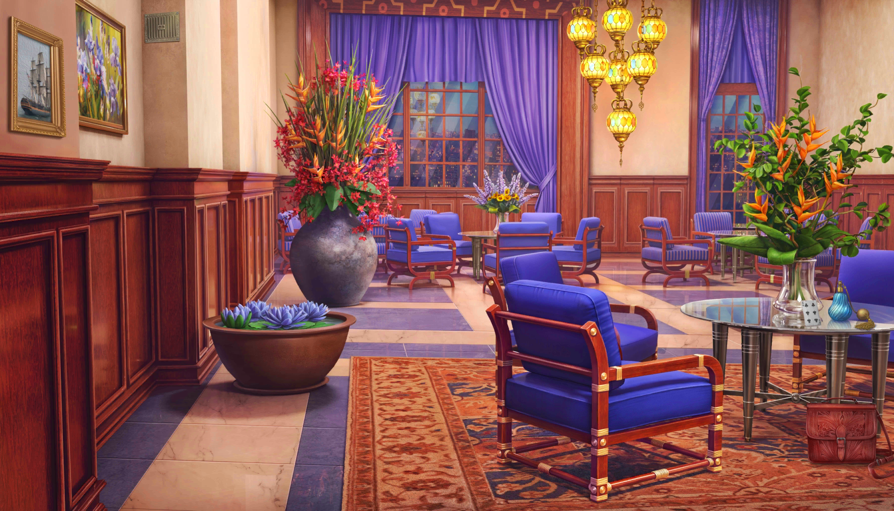 Scene background