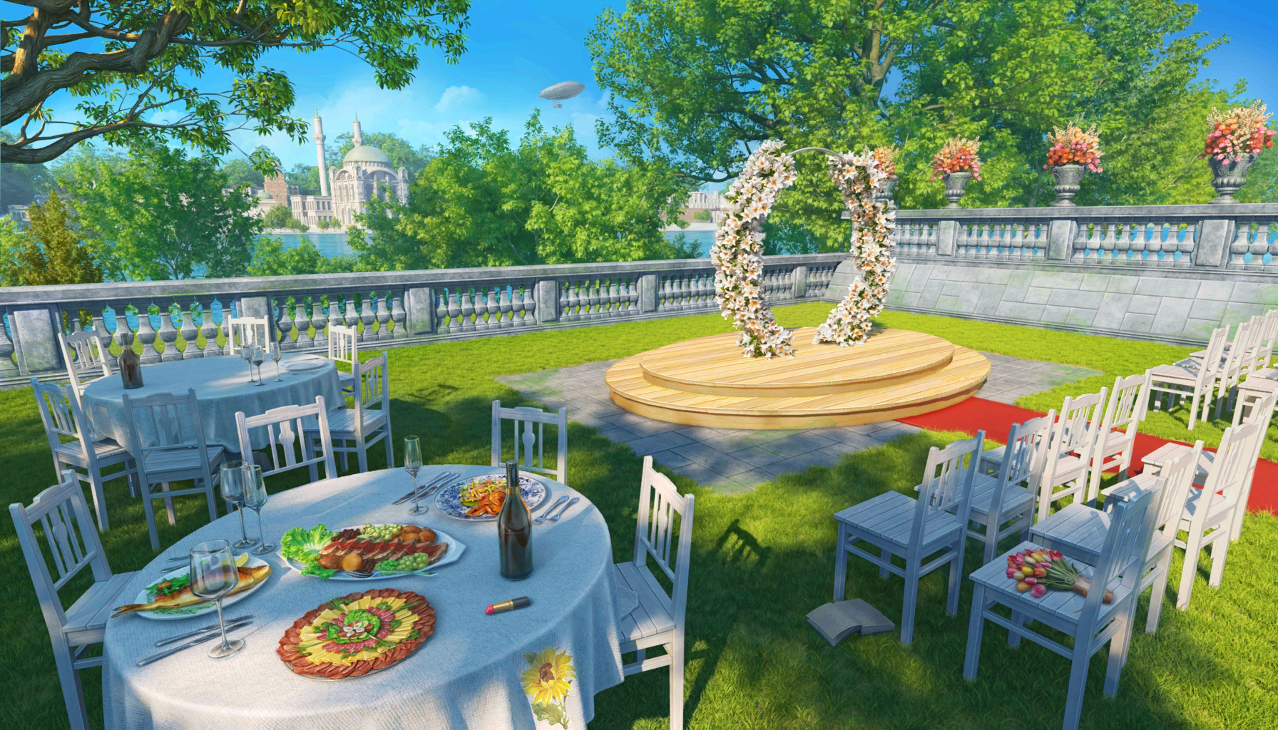 Scene background