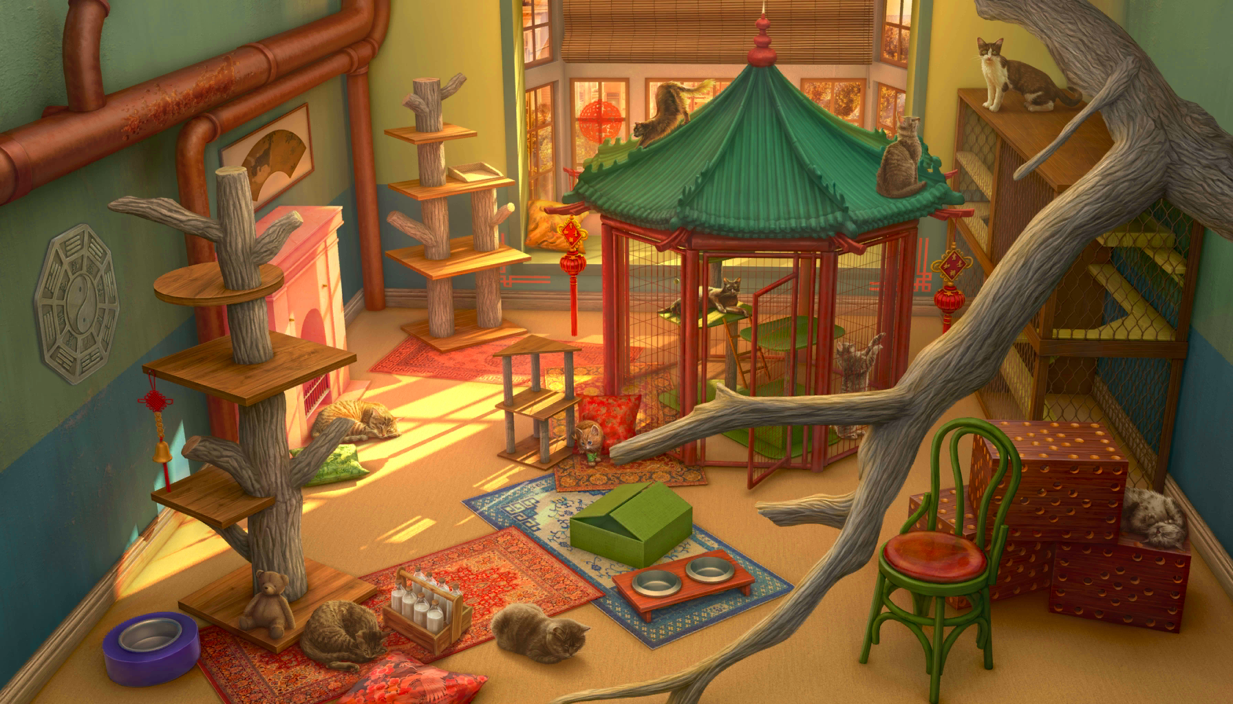 Scene background