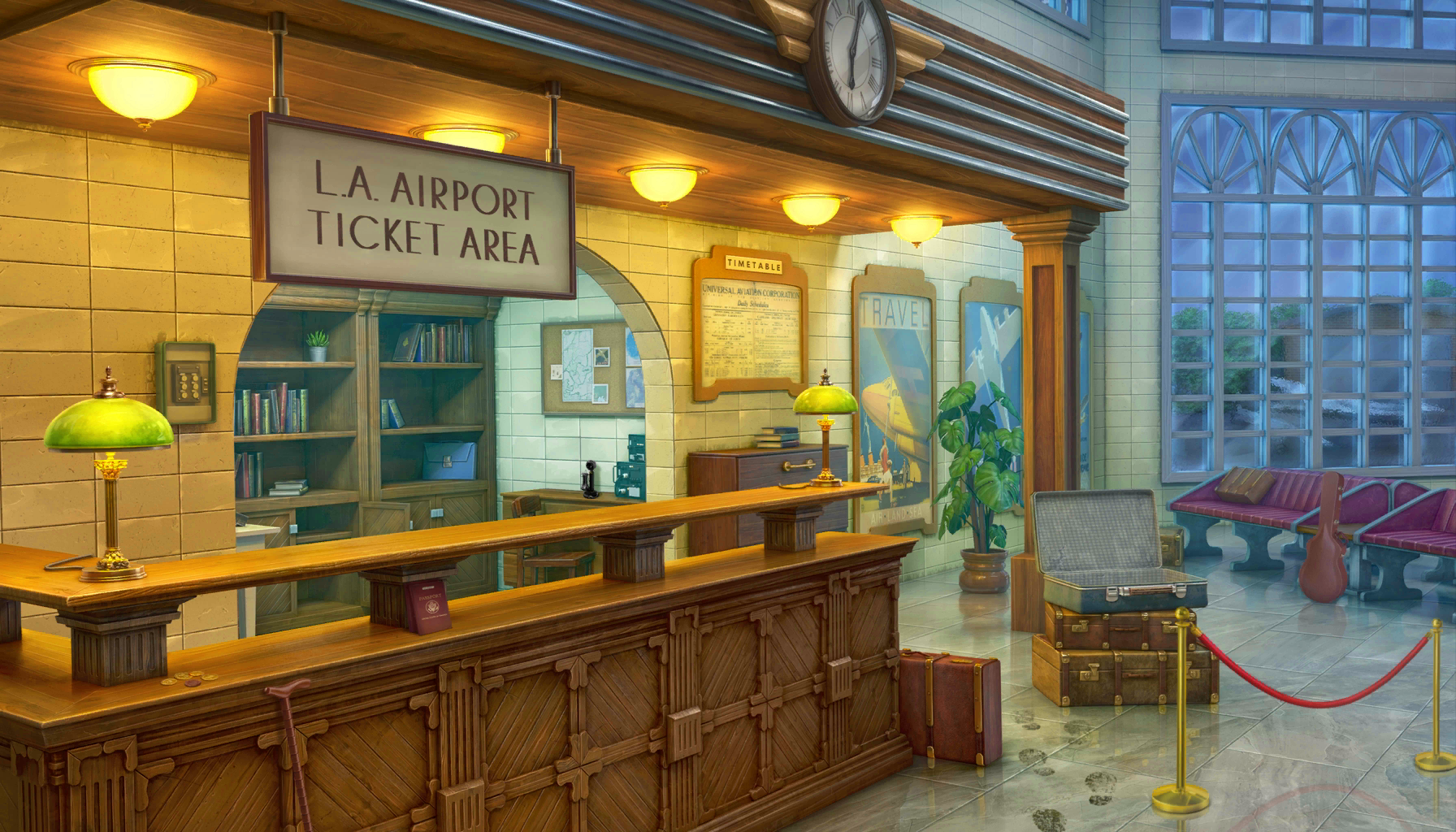 Scene background