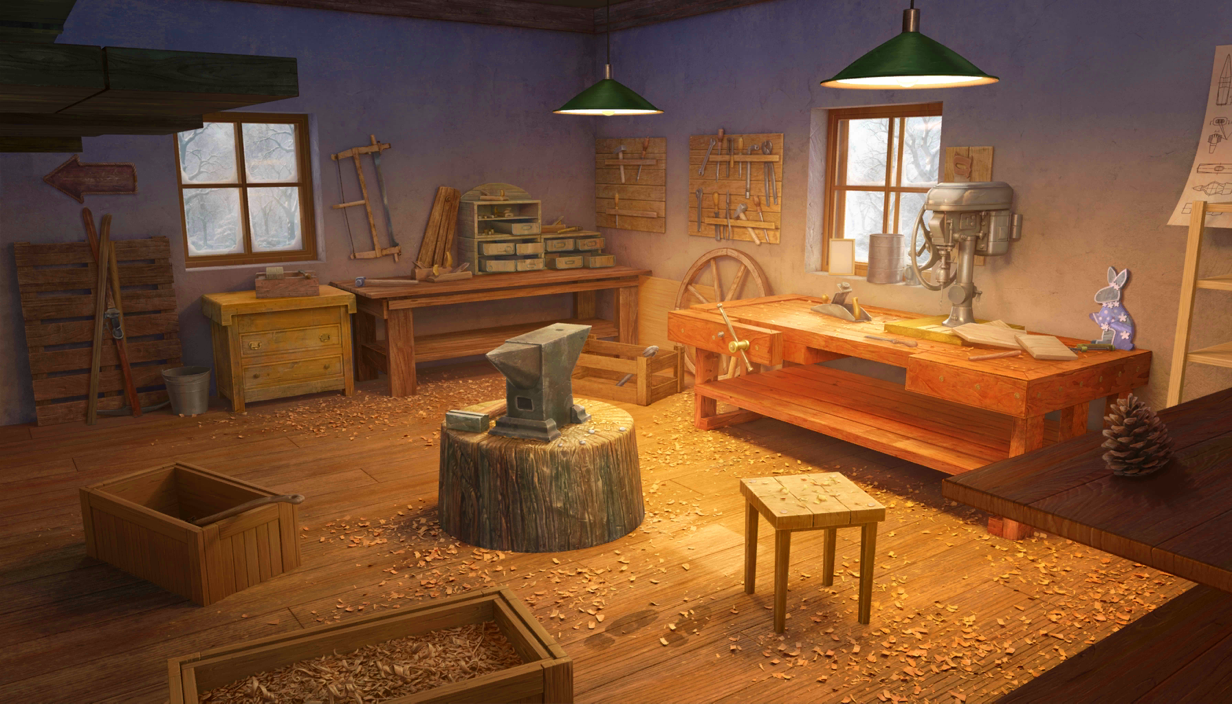 Scene background