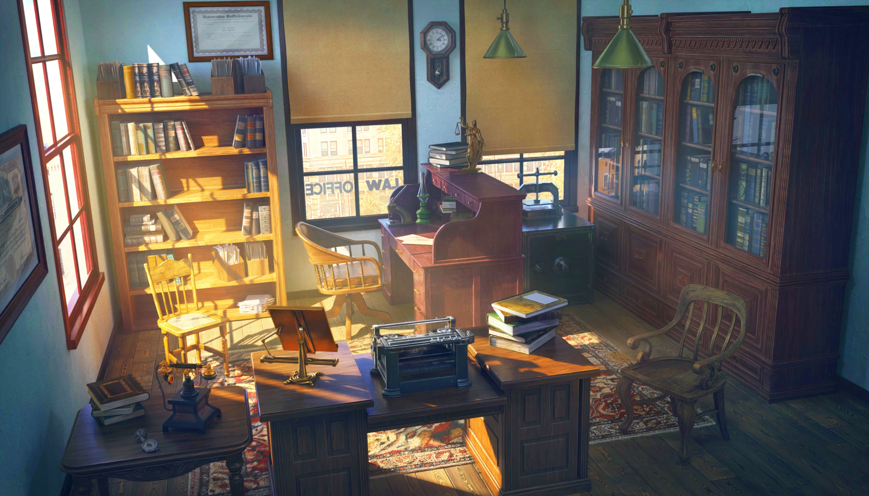 Scene background
