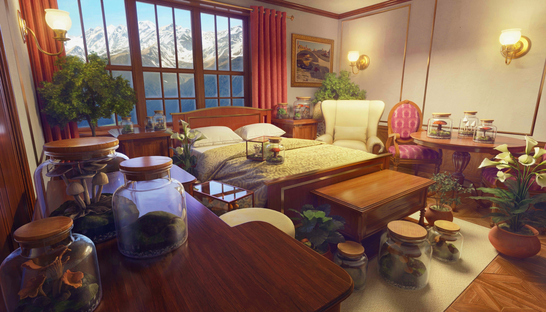 Scene background