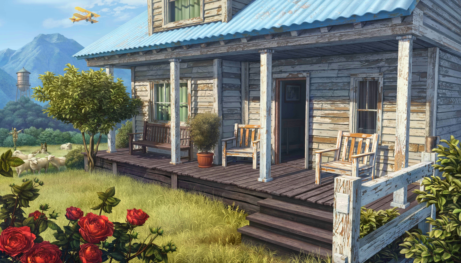 Scene background