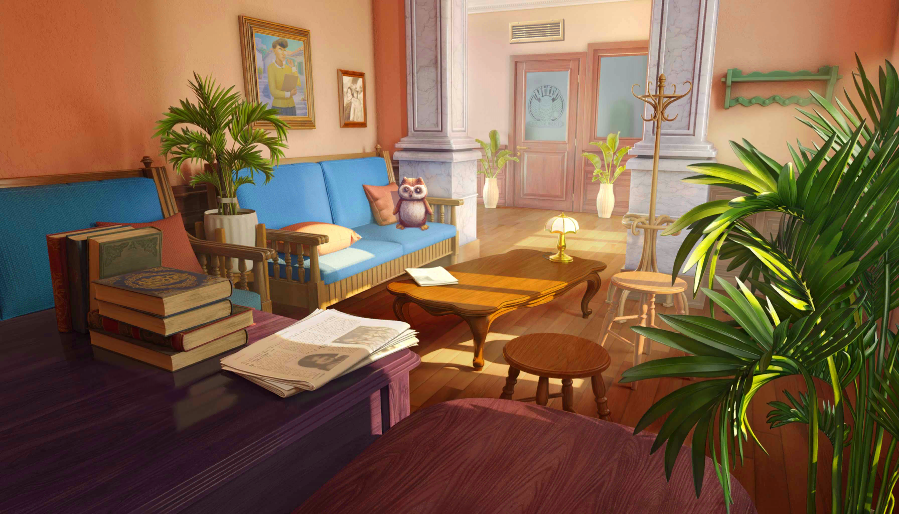 Scene background