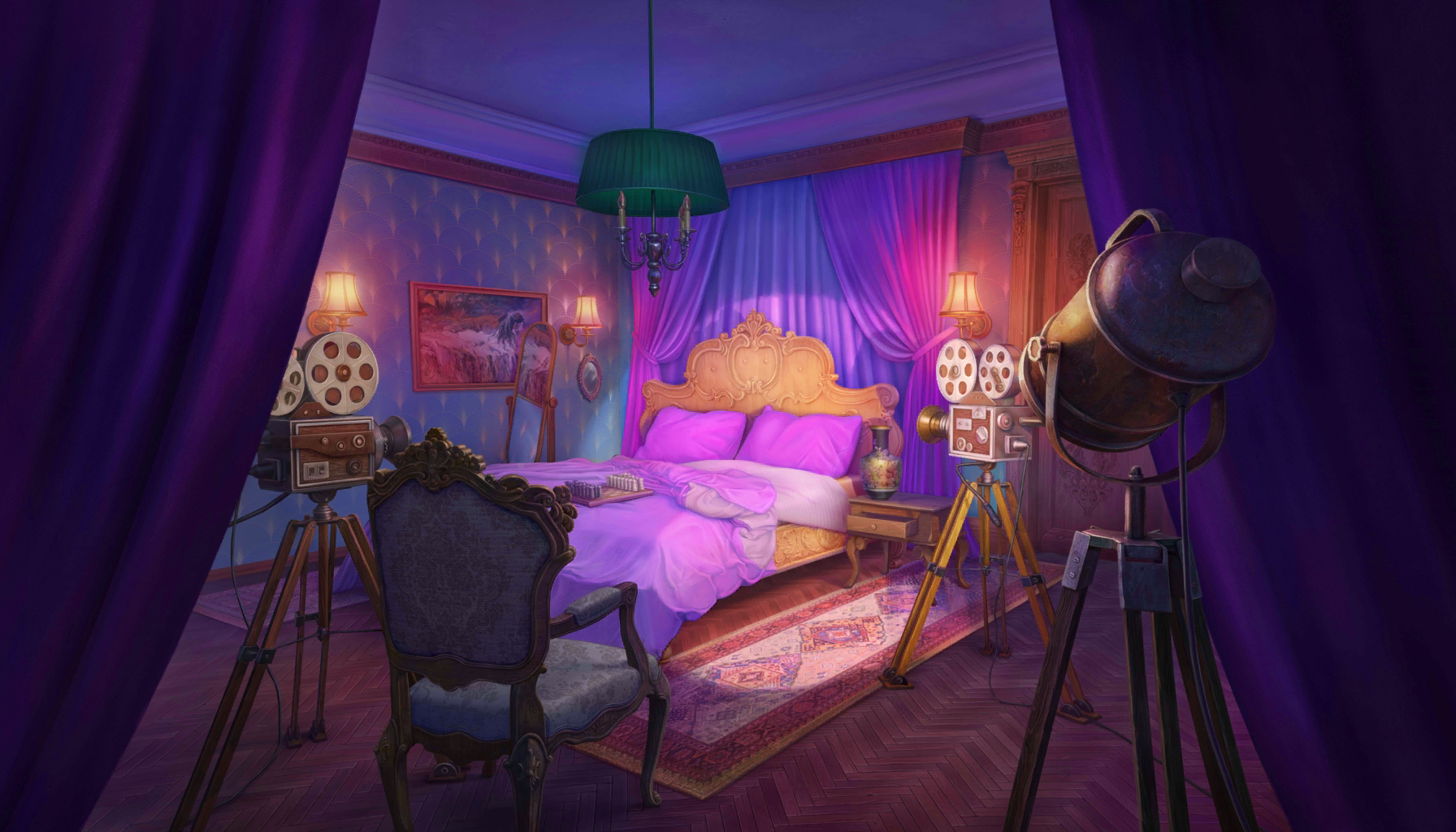 Scene background