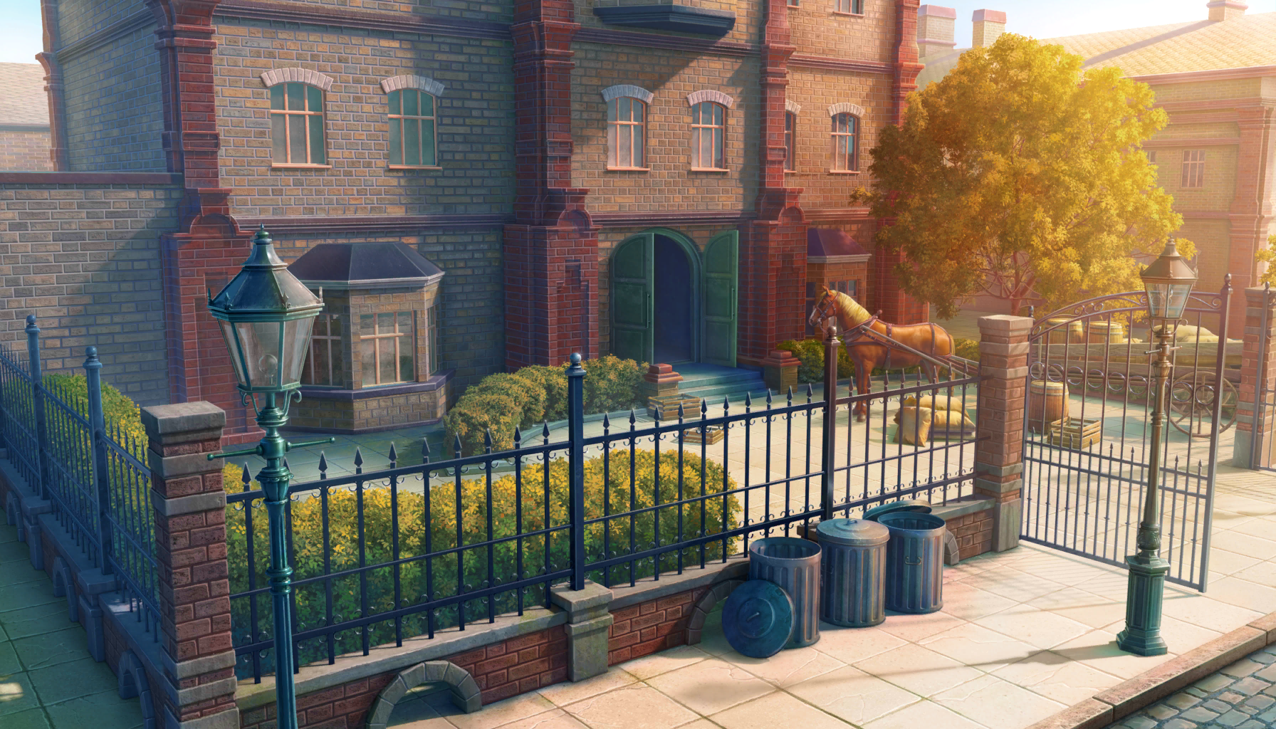 Scene background